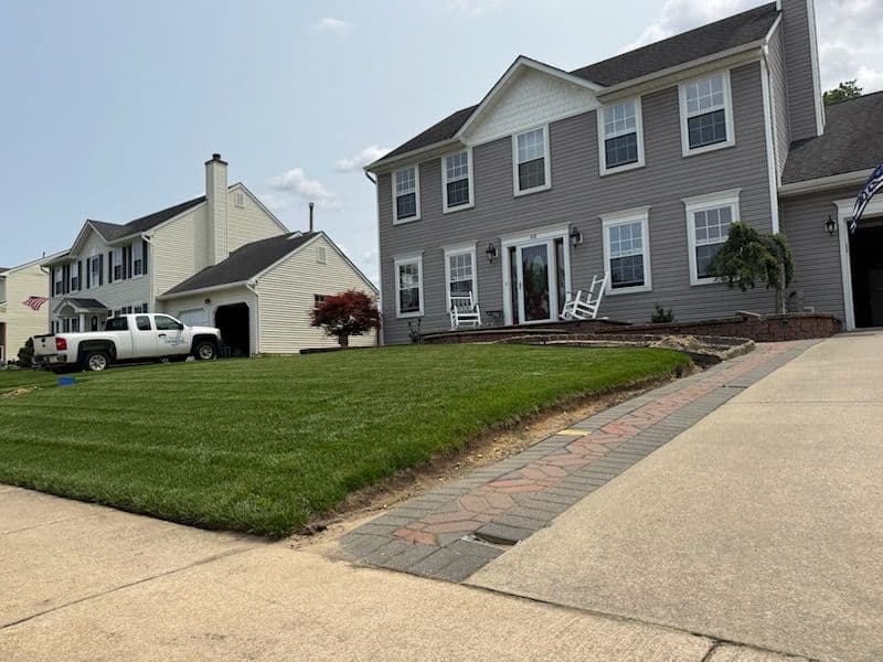Gallery photos for Front Yard Transformation in Sicklerville: Image #2